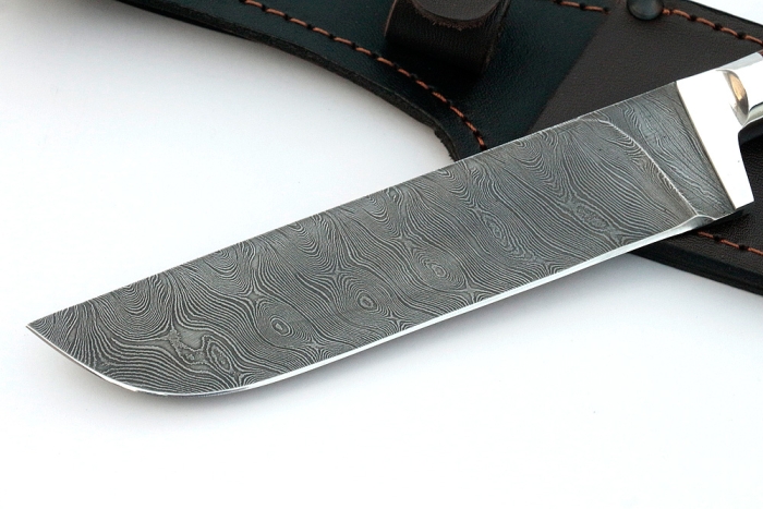 Нож Узбек (дамаск, венге)