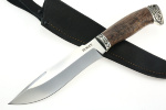Нож Викинг (порошковая сталь Elmax, стабилизированная карельская берёза - мельхиор) - Нож Викинг (порошковая сталь Elmax, стабилизированная карельская берёза - мельхиор)