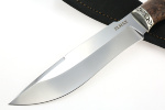 Нож Викинг (порошковая сталь Elmax, стабилизированная карельская берёза - мельхиор) - Нож Викинг (порошковая сталь Elmax, стабилизированная карельская берёза - мельхиор)