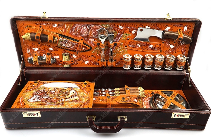 Подарочный набор в дипломате Шашлычный