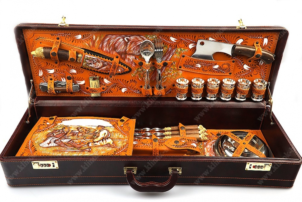 Подарочный набор в дипломате Шашлычный