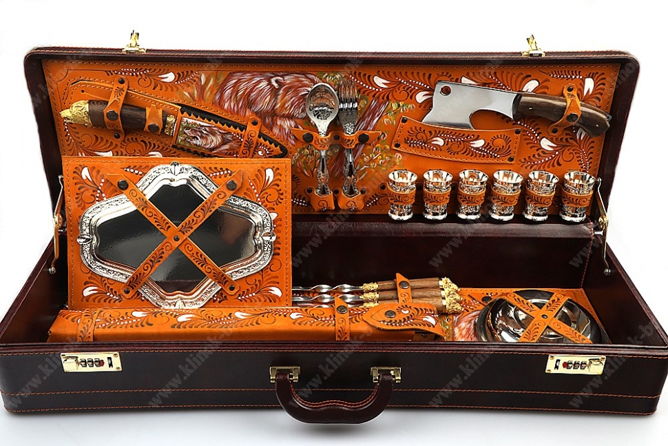 Подарочный набор в дипломате Шашлычный