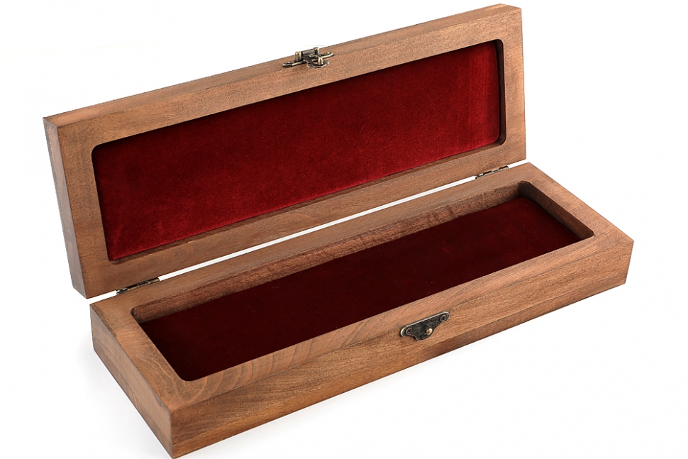 Футляр для ножа №4 (дерево - бук) глухарь