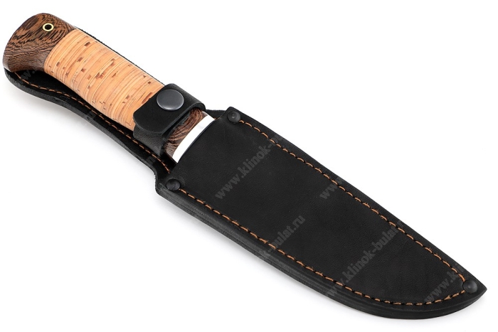 Нож Глухарь (К340, рукоять береста)