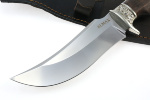 Нож Легион (порошковая сталь Elmax, стабилизированная карельская берёза - мельхиор) - Нож Легион (порошковая сталь Elmax, стабилизированная карельская берёза - мельхиор)