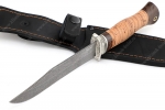 Нож Гладиатор (К340, рукоять береста) - Фотографии охотничьих ножей