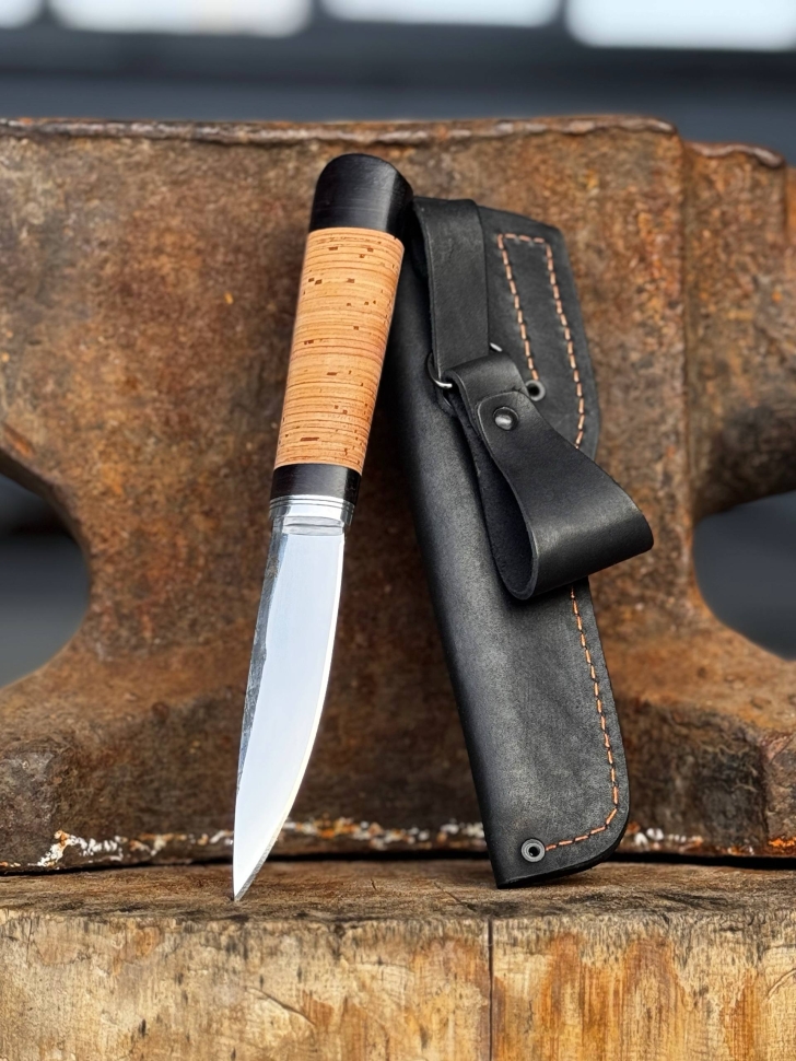 Нож Северный №1 95Х18 кованый дол береста