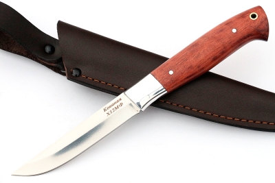 Нож Шеф-повар №5 (х12МФ, цельнометаллический; рукоять - бубинга)