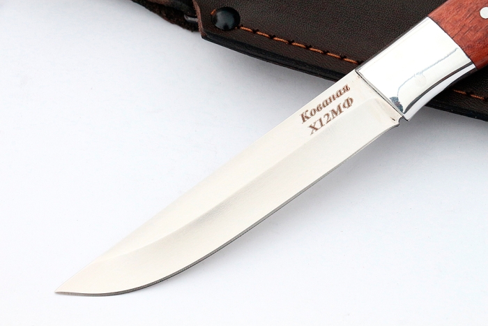 Нож Шеф-повар №5 (х12МФ, цельнометаллический; рукоять - бубинга)