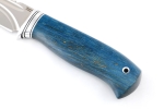 Нож Судак большой (х12МФ-долы, карельская береза синяя) - Нож Судак большой (х12МФ-долы, карельская береза синяя)