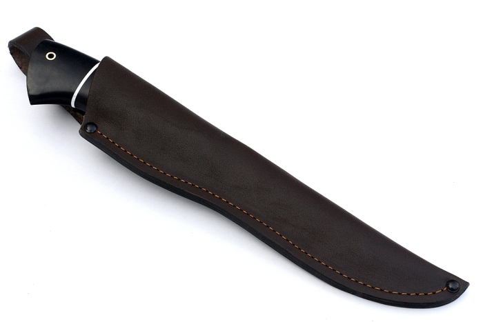 Нож Таран (х12МФ, чёрный граб)