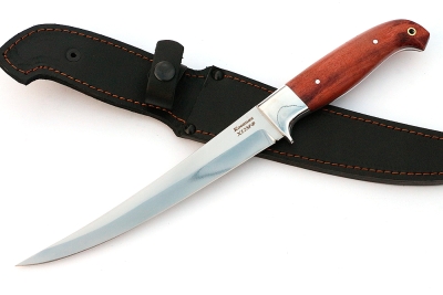 Нож Шеф-повар №6 (х12МФ, цельнометаллический; рукоять - бубинга)