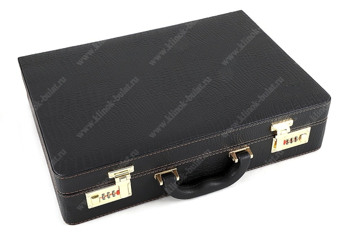 Подарочный набор в дипломате Турист-1 (цветная роспись)