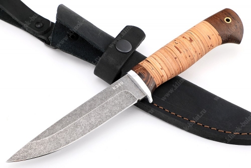 Нож Пантера (К340, рукоять береста)