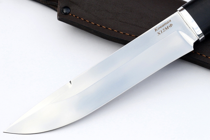 Нож Таран (х12МФ, карельская берёза)