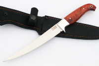 Нож Шеф-повар №10 (х12МФ, цельнометаллический; рукоять - бубинга)
