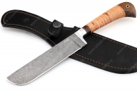 Нож Узбек (К340, рукоять береста)