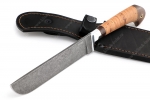 Нож Узбек (К340, рукоять береста) - Узбекские ножи пчак купить