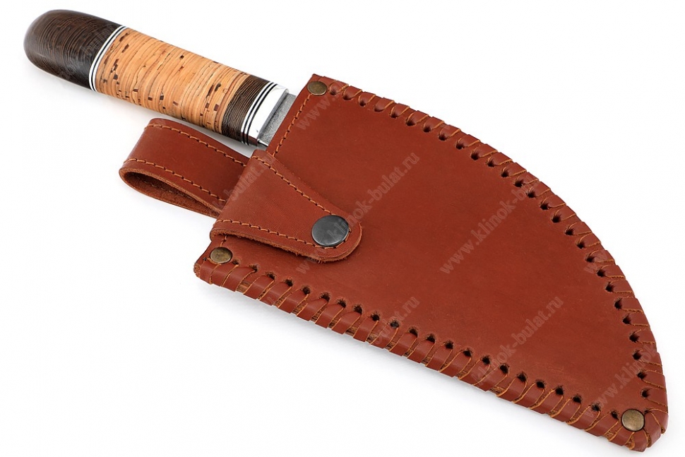 Сербский нож (95Х18, береста)
