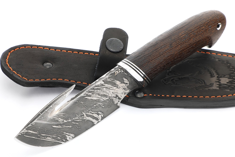 Нож Потрошитель (D2, венге)