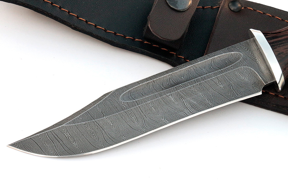 Нож Атака (дамаск, венге)