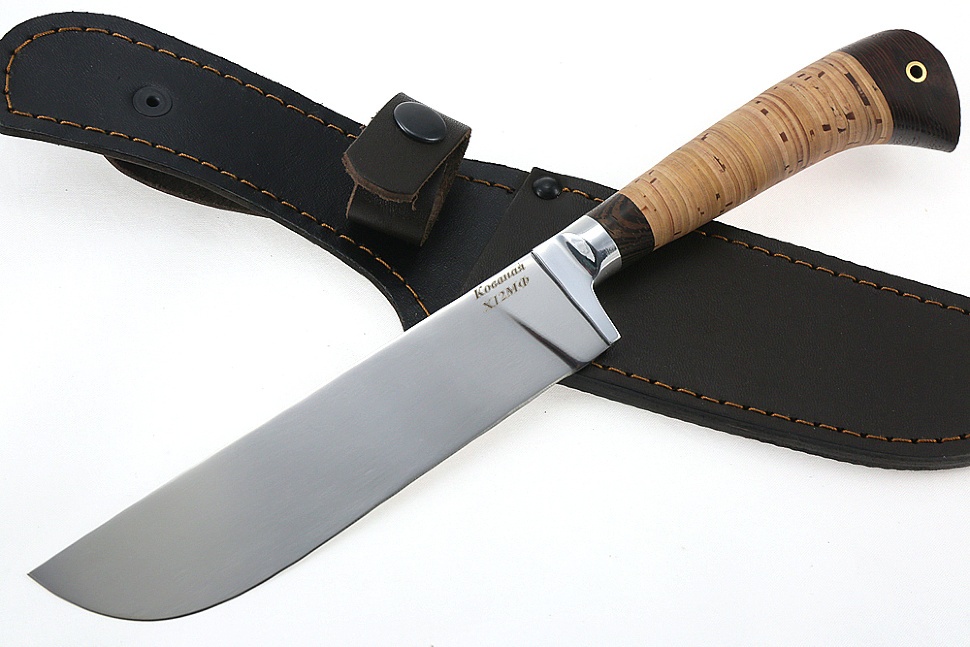 Нож Узбек (х12МФ, береста)