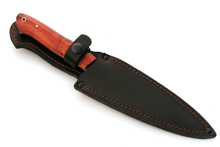 Нож Шеф-повар №8 (х12МФ, цельнометаллический; рукоять - бубинга)