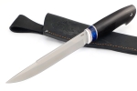Нож Таран (х12МФ, вставка акрил синий, чёрный граб) - Нож Таран (х12МФ, вставка акрил синий, чёрный граб)
