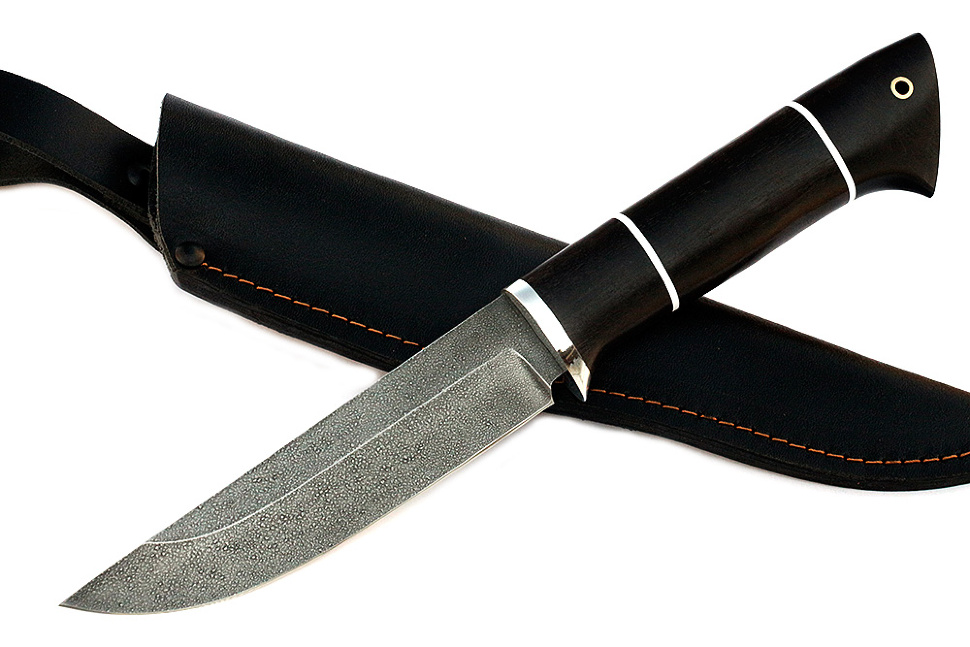 Нож Стрела (ХВ5-Алмазка, чёрный граб)