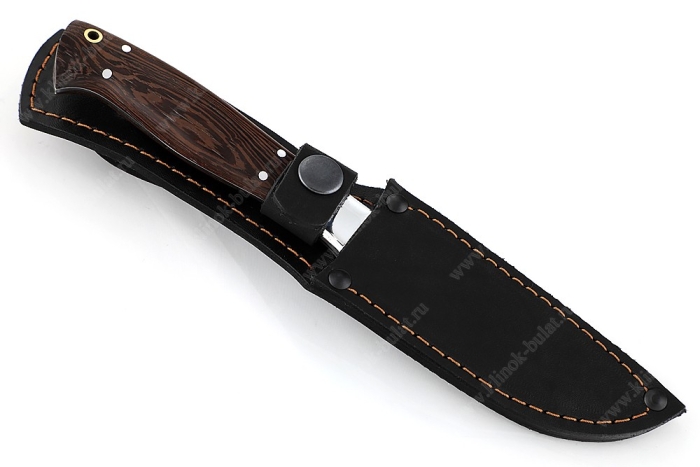 Нож Шеф-повар №5 (95х18, цельнометаллический; рукоять - венге)