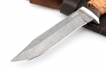 Нож Лиса (К340,  рукоять береста) - Клинок ножа Лиса из стали К340