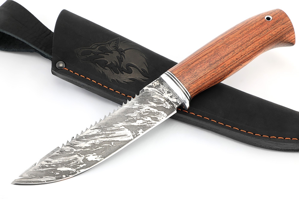 Нож Судак большой (D2, бубинга)