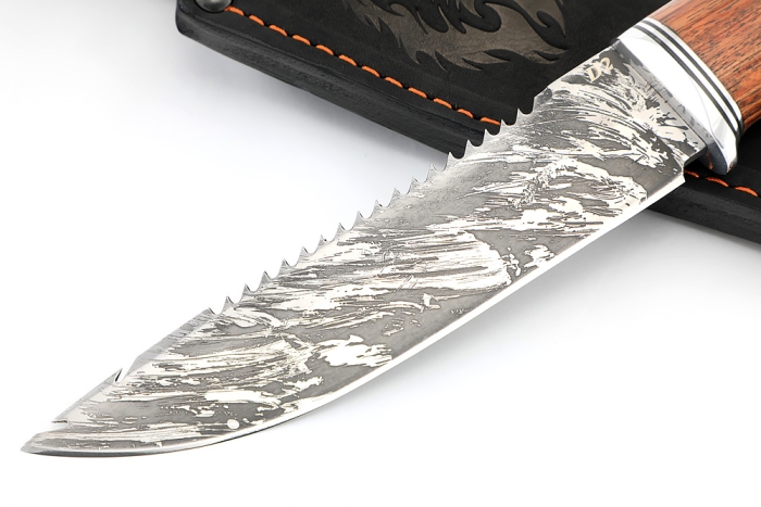 Нож Судак большой (D2, бубинга)