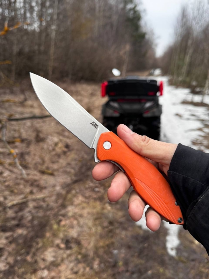 Нож складной Феникс М398 G10 оранжевая