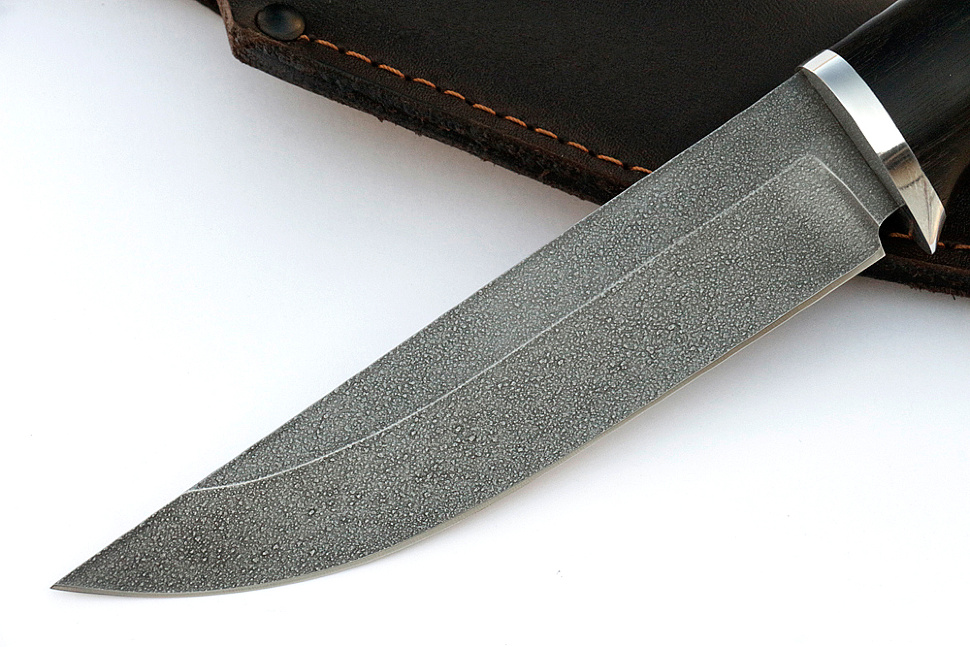 Нож Стрела (ХВ5-Алмазка, карельская берёза)