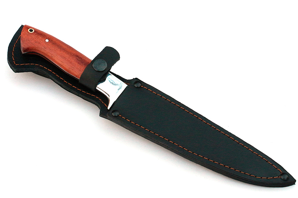 Нож Шеф-повар №9 (х12МФ, цельнометаллический; рукоять - бубинга)