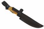 Нож Пантера (порошковая сталь Elmax, стабилизированная карельская береза - чёрный граб) - Нож Пантера (порошковая сталь Elmax, стабилизированная карельская береза - чёрный граб)