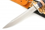 Нож Классика (S390, наборная стабилизированная карельская берёза - мельхиор) - Нож Классика (S390, наборная стабилизированная карельская берёза - мельхиор)
