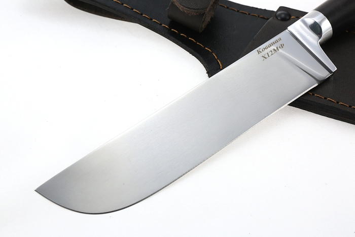 Нож Узбек (х12МФ, карельская берёза)