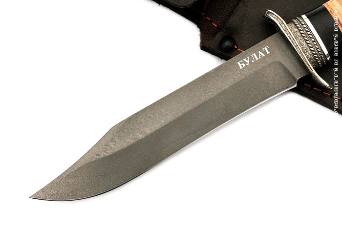 Нож Гладиатор (булат, береста)