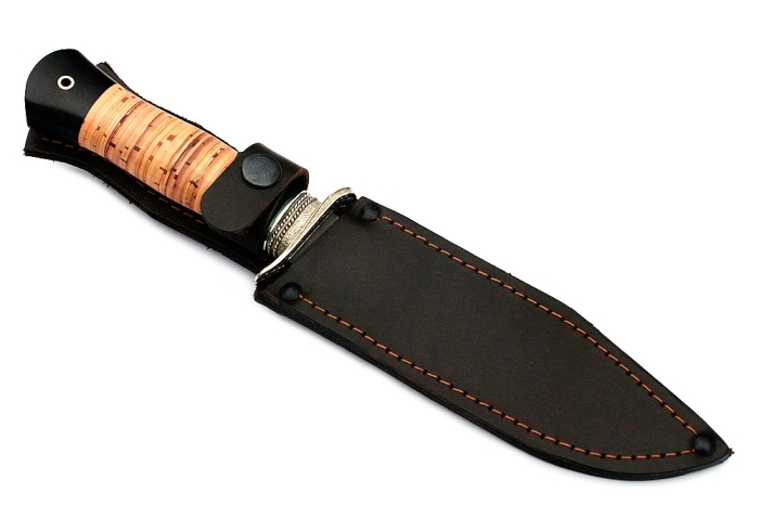 Нож Гладиатор (булат, береста)