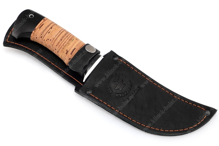 Нож Легион (дамаск-долы, береста)