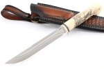 Нож Зубатка (К340-долы, низельбер, элфорин-скримшоу охота) формованные ножны - Нож Зубатка (К340-долы, низельбер, элфорин-скримшоу охота) формованные ножны