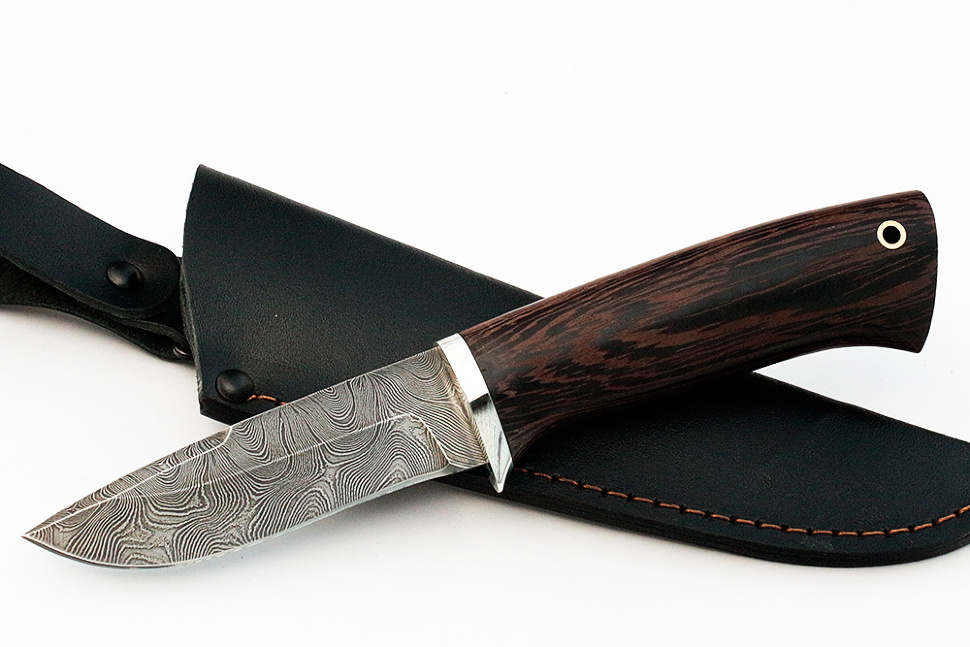 Нож Финт (дамаск, венге)