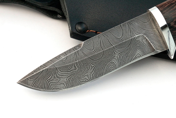 Нож Финт (дамаск, венге)