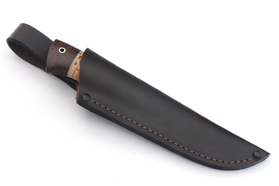 Нож Финт (х12МФ, береста)