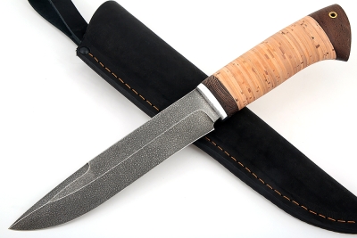 Нож Таран (ХВ5-Алмазка, береста)