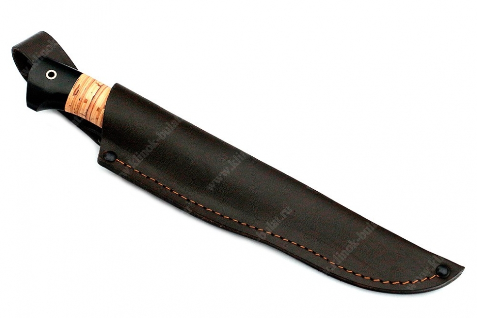 Нож Зубатка (булат, береста)