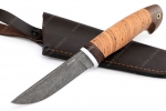 Нож Барсук (К340, рукоять береста) - Охотничий нож Барсук фото
