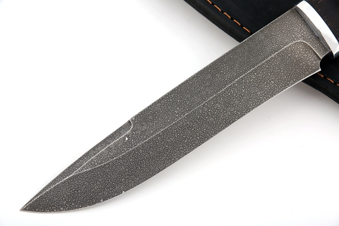 Нож Таран (ХВ5-Алмазка, чёрный граб)